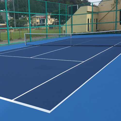 sơn sân tennis 2 lớp