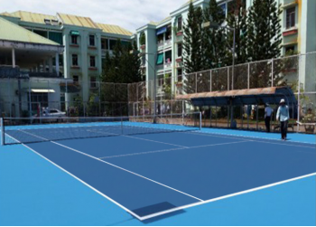 sơn sân tennis cao cấp