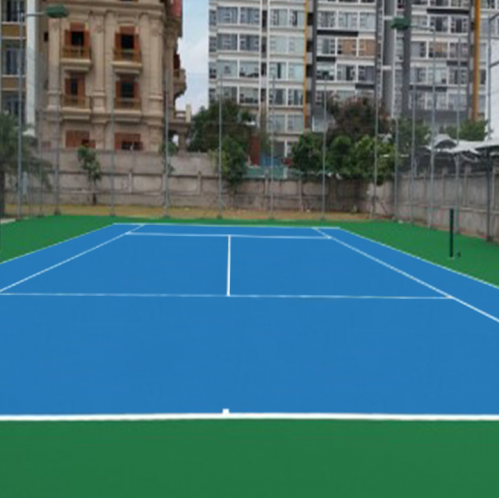 sơn sân tennis cao cấp 9 lớp