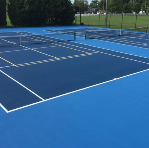 sơn tennis có cao su